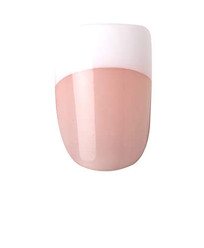 KISS Salon Acrylic French Nails Kit, Pet Peeve Real Short, Pink, 28 Count, 3 Pack