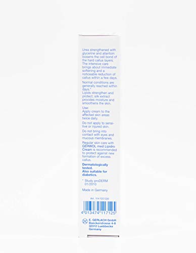GEHWOL Med Callus Cream with 18% Urea, 2.6 oz