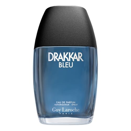Guy Laroche Drakkar Bleu Eau de Parfum for Men, Aquatic Aromatic Fragrance