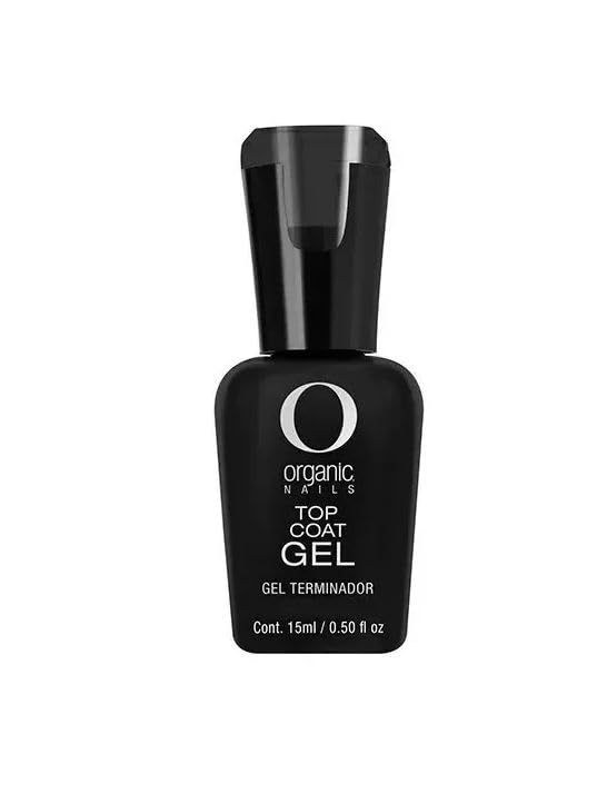 Organic Nails Top Gel Coat for Nail Art, 15ml