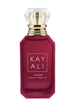 Huda Beauty KAYALI Lovefest Burning Cherry | 48 Eau de Parfum Travel Spray