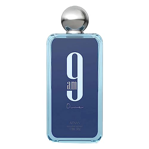 Afnan 9 AM Dive Unisex Eau de Parfum Spray, 3.4 oz (100 ml)