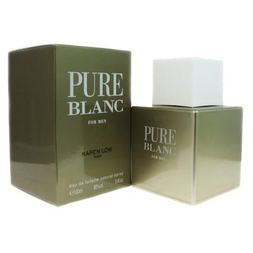 Karen Low Pure Blanc Eau De Toilette Spray for Men, Musk