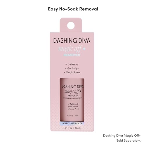 Dashing Diva Glaze Semi-Cured Gel Nail Strip 3-in-1 Kit