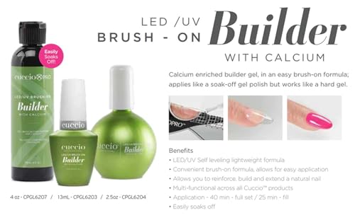 Cuccio Pro Brush-On Builder Gel with Calcium