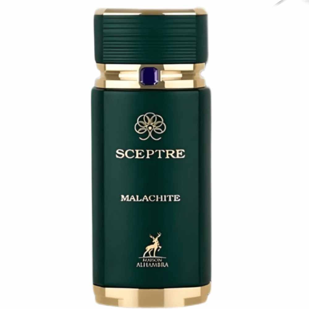 Maison Alhambra Sceptre Malachite Unisex Eau de Parfum Spray, 3.4 Ounce
