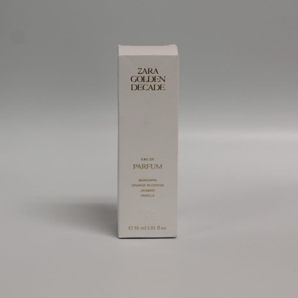 Zara Golden Decade Women's Eau de Parfum with Jasmine & Orange Blossom 30ml