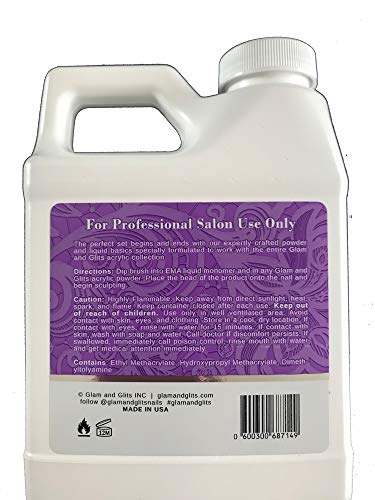 Glam and Glits EMA Liquid Monomer 16 fl oz