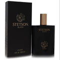 Stetson Black Men's Cologne, Woody Spicy Scent with Sandalwood and Suede