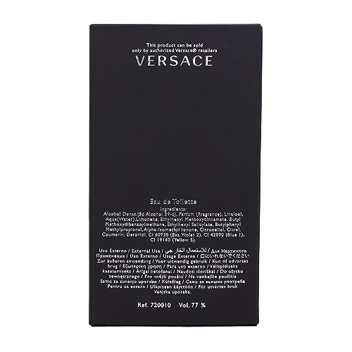 Versace Pour Homme Eau de Toilette Natural Spray for Men