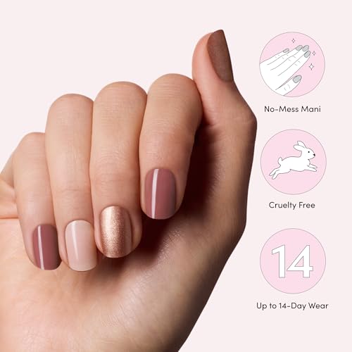 Dashing Diva Glaze Semi-Cured Gel Nail Strip 3-in-1 Kit