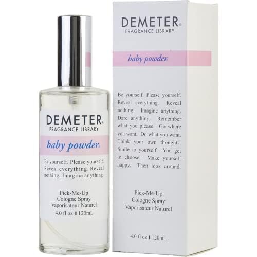Demeter Baby Powder Cologne Spray, Fresh Clean Fragrance, 4 Fl Oz