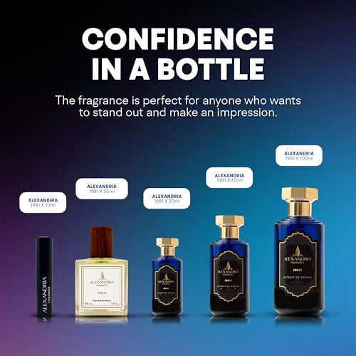 Alexandria Fragrances 1981X Eau de Parfum with Lavender, Honey, Vanilla & Tobacco