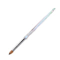 MakarttPro Kolinsky Acrylic Nail Brush – 100% Pure Hair, Anti-Clogging