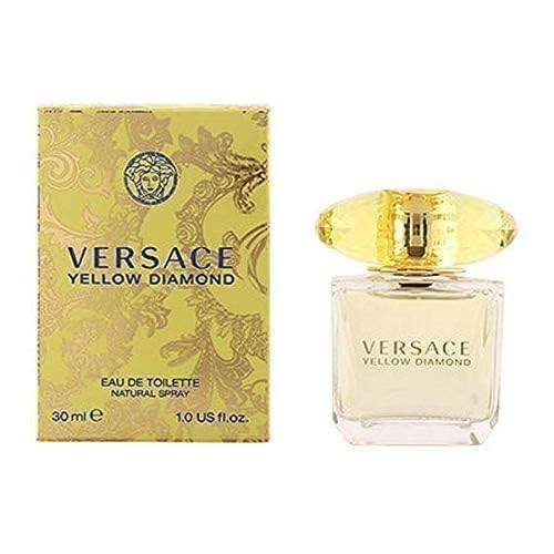 Versace Yellow Diamond Eau de Toilette Spray for Women, 3 oz