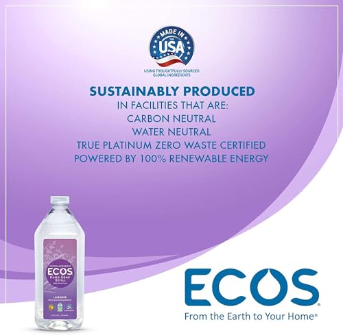 Earth Friendly Products Lavender Hand Soap Refill, 2 Pack, 32 oz Each