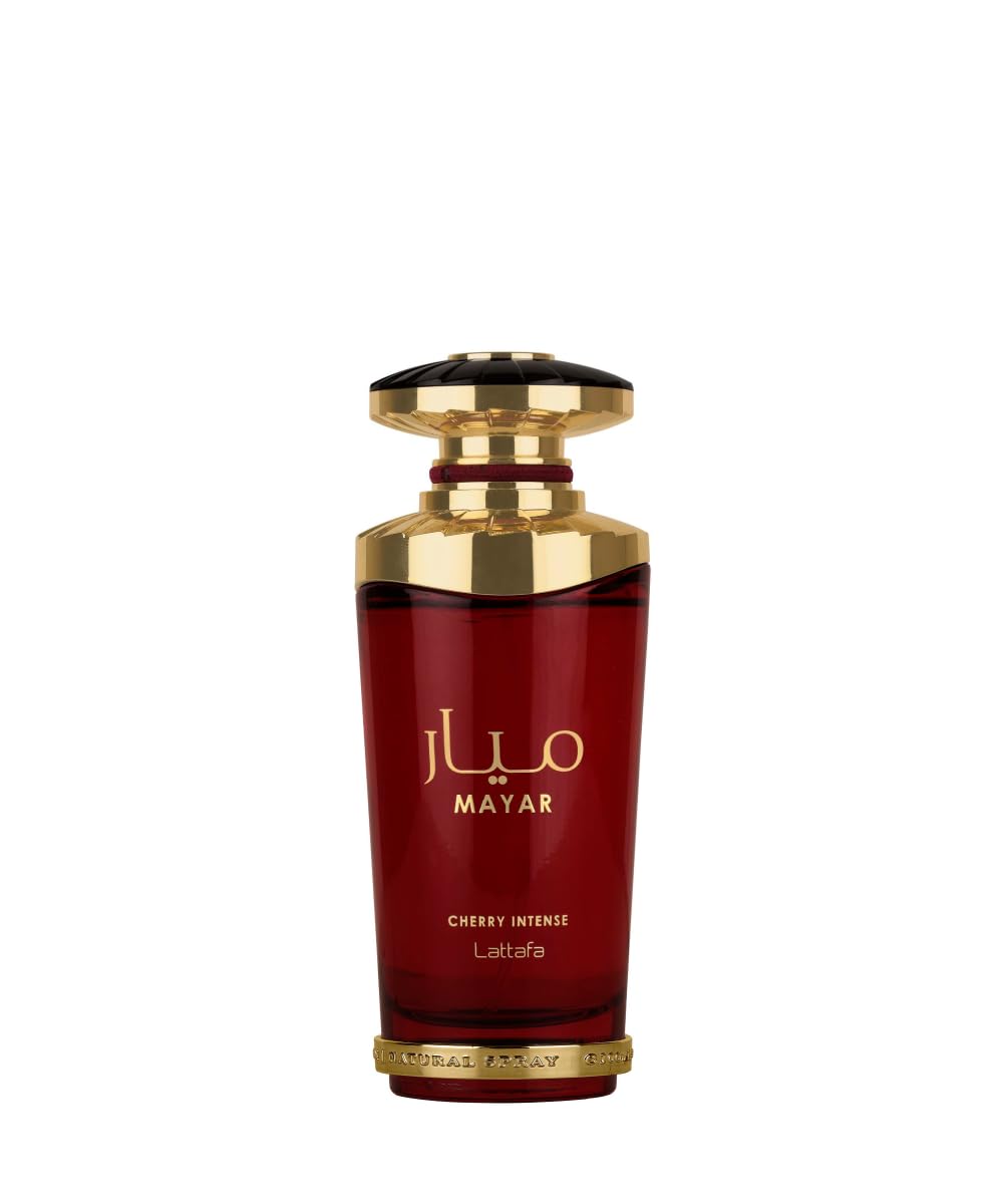 Lattafa Mayar Cherry Intense Unisex Eau de Parfum Spray, 3.4 oz