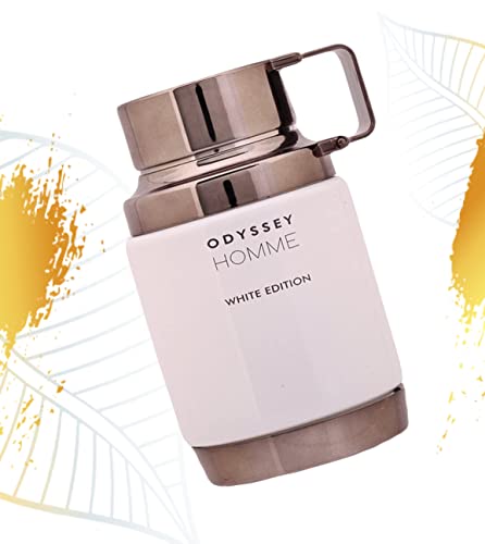 Armaf Odyssey Homme White Edition Eau de Parfum Spray for Men, 3.4 Ounce