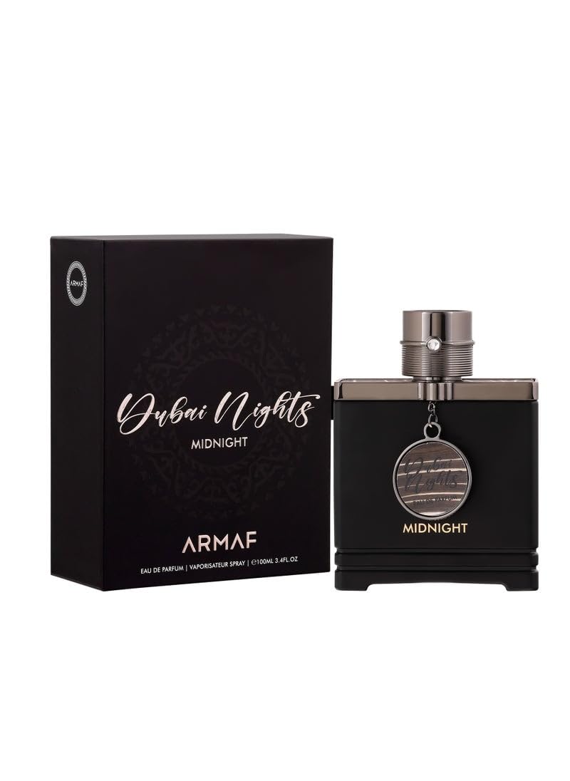 Armaf Dubai Nights Midnight for Men Eau de Parfum Spray, 3.4 oz