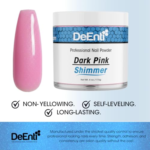DeEnti Acrylic Nail Shimmer Powder - Professional Nail Acrylic