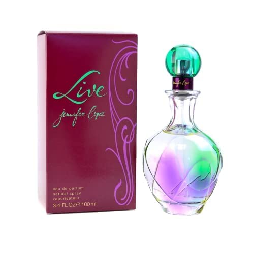 Live by Jennifer Lopez Eau de Parfum Spray for Women, 3.4 Fl Oz