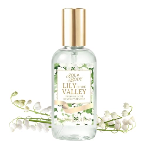 Perfume Mist for Women with Skincare Extracts, Vegan, 3.4 fl oz