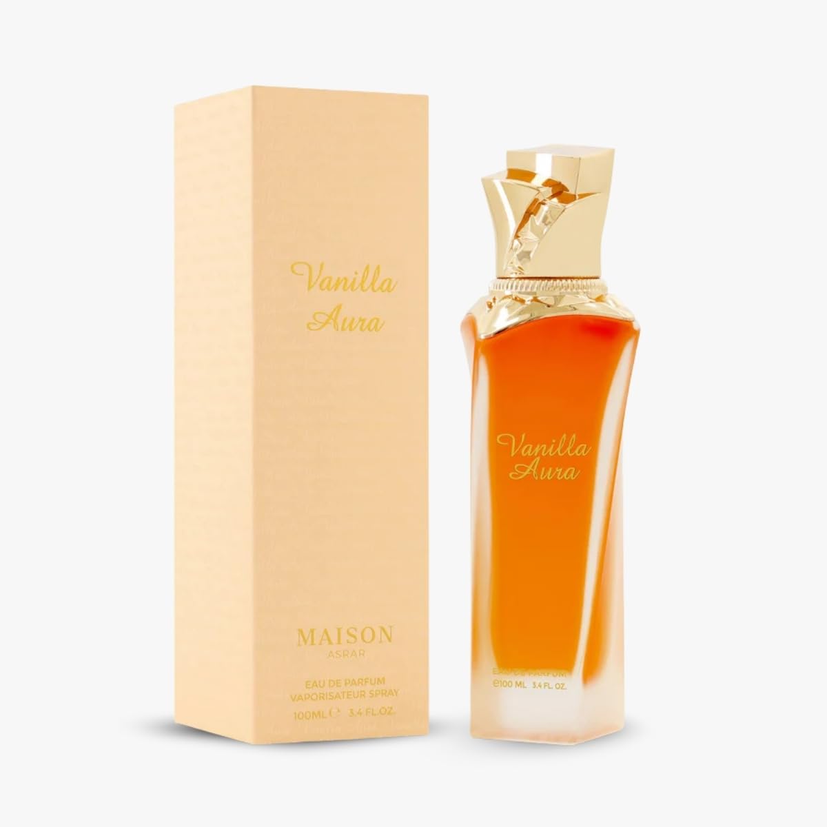 MAISON ASRAR Vanilla Aura Unisex Eau de Parfum, 3.4 Fl Oz