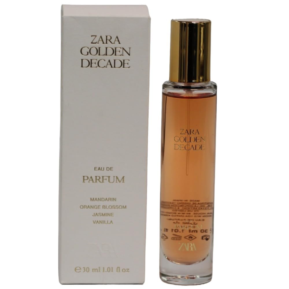 Zara Golden Decade Women's Eau de Parfum with Jasmine & Orange Blossom 30ml