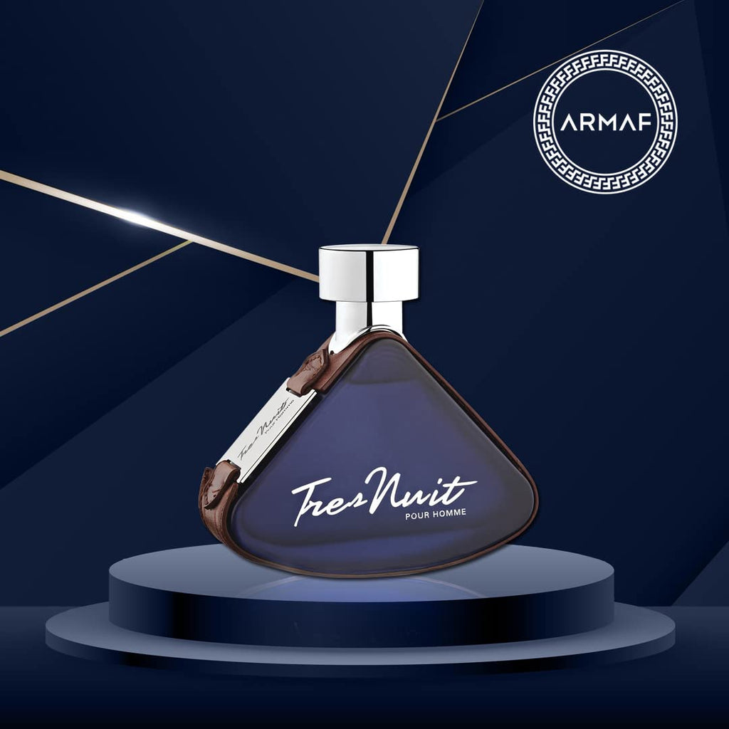 Armaf Tres Nuit Pour Homme Men's Eau de Parfum Spray, 3.4 oz