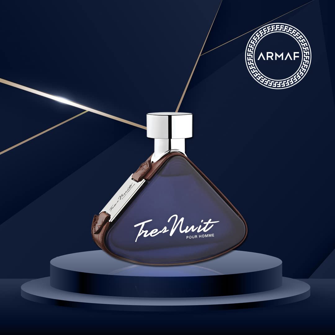 Armaf Tres Nuit Pour Homme Men's Eau de Parfum Spray, 3.4 oz