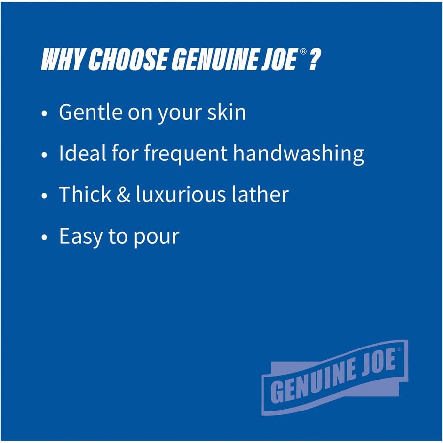 Genuine Joe Pink Lotion Hand Soap Refill, 1 Gallon, 4 Count