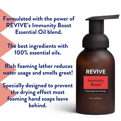REVIVE Essential Oils Natural Foaming Hand Soap 2 Pack