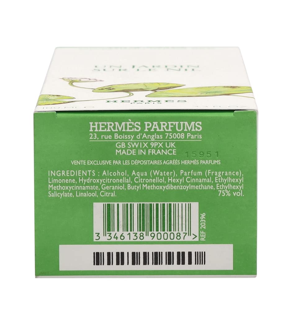Hermes Un Jardin Sur Le Nil Eau de Toilette Spray