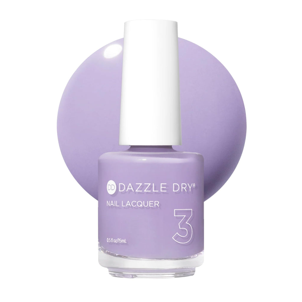 Dazzle Dry Nail Lacquer Step 3 – Week in Provence, Cool Lavender Cream