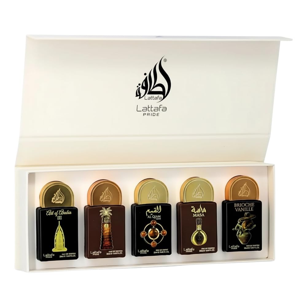 Lattafa Pride Collection No. 3 Gift Set with Five Eau de Parfum Sprays