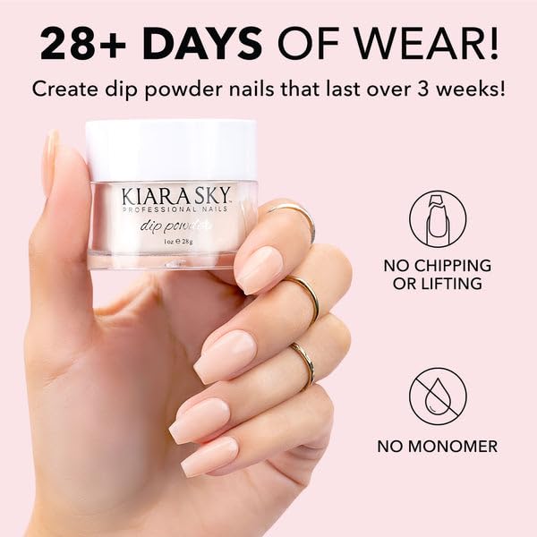 Kiara Sky Liquid Dip Essential Steps 1-4 Nail System