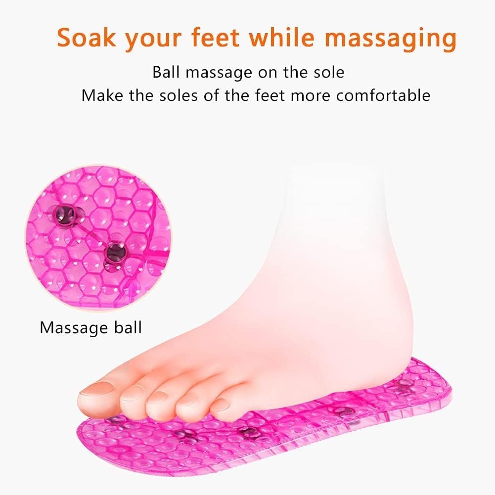 Portable PVC Foot Soaking Shoes with Foot Bath Powder Set