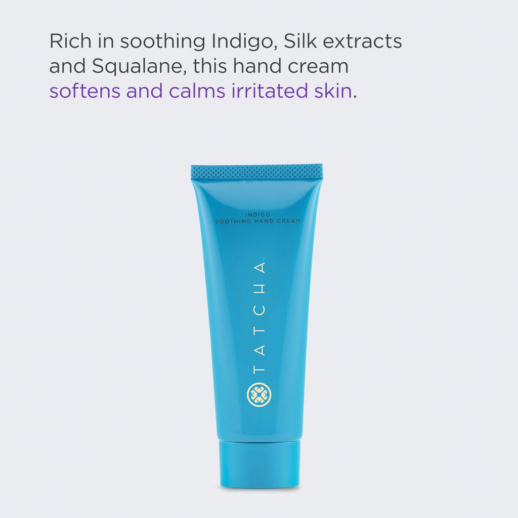 TATCHA Indigo Soothing Hand Cream with Japanese Indigo, Silk & Squalane