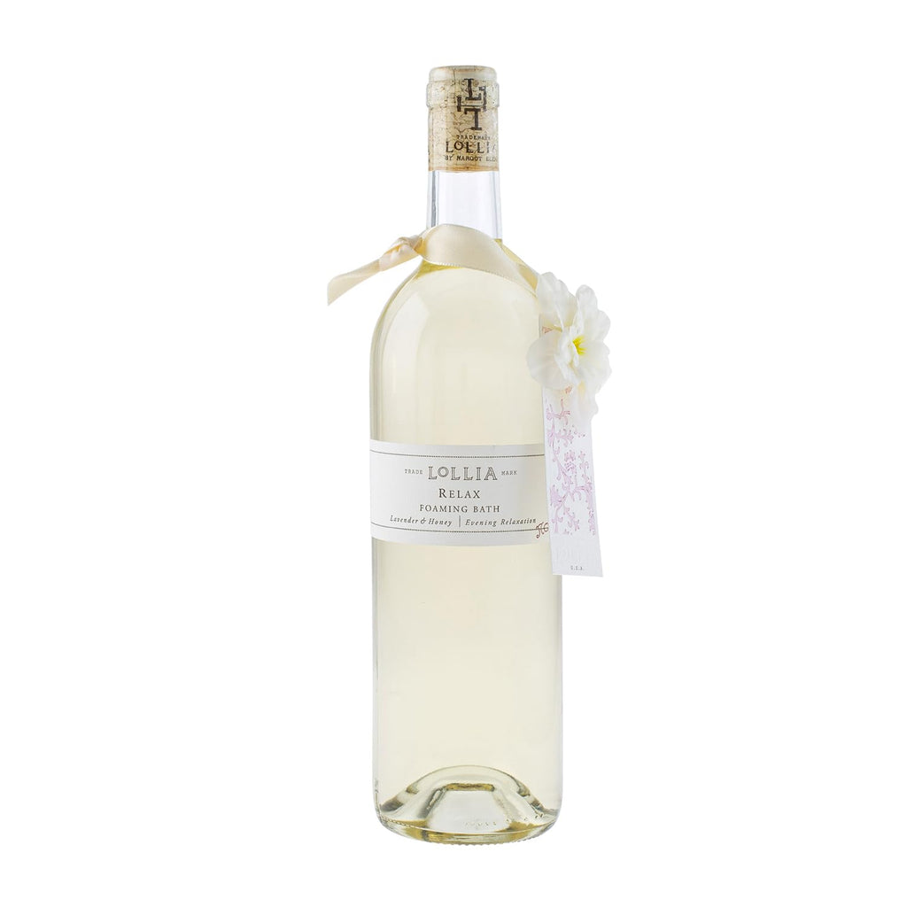 LOLLIA Luxury Bubble Bath for a Relaxing Home Spa Ritual
