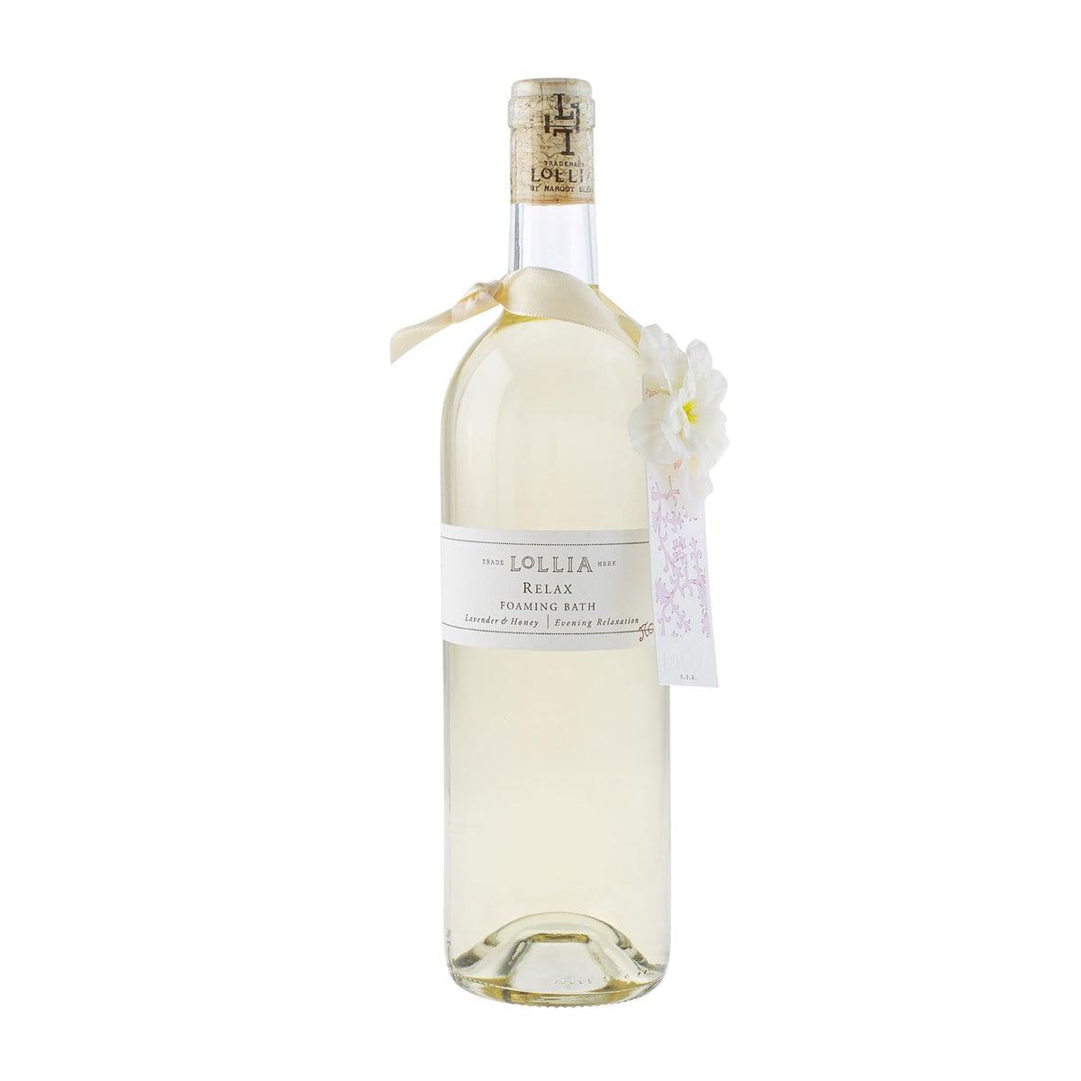 LOLLIA Luxury Bubble Bath for a Relaxing Home Spa Ritual