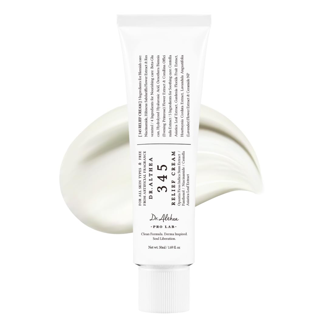 Dr.Althea 345 Relief Cream Korean Skincare Moisturizer