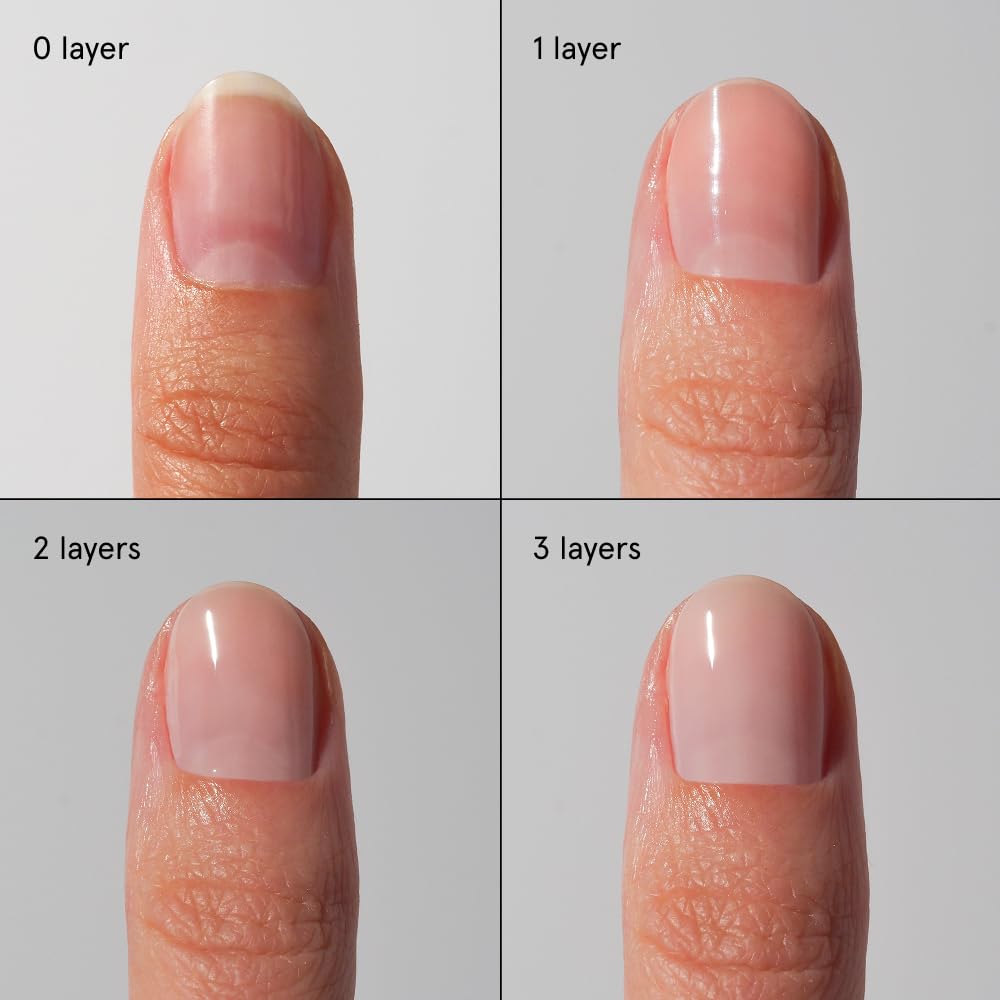 gitti Nail Mylk Plant-Based Nail Treatment & Color Polish, Milky White