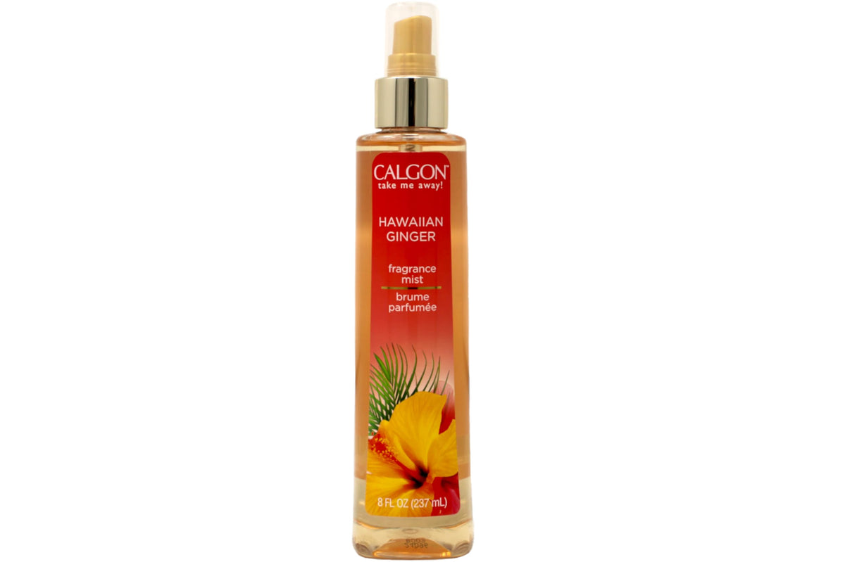 Calgon Hawaiian Ginger Fragrance Body Mist 8 oz Pack of 4