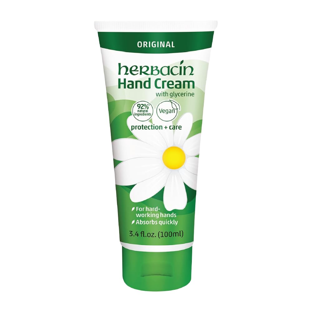 Herbacin Kamille Hand Cream, 3.4 Fl Oz, Pack of 3