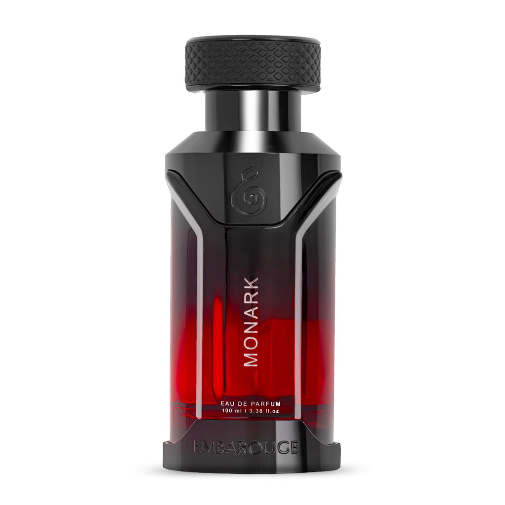 EMBAROUGE Monark Eau de Parfum, Woody Spicy Smoky Fragrance for Men