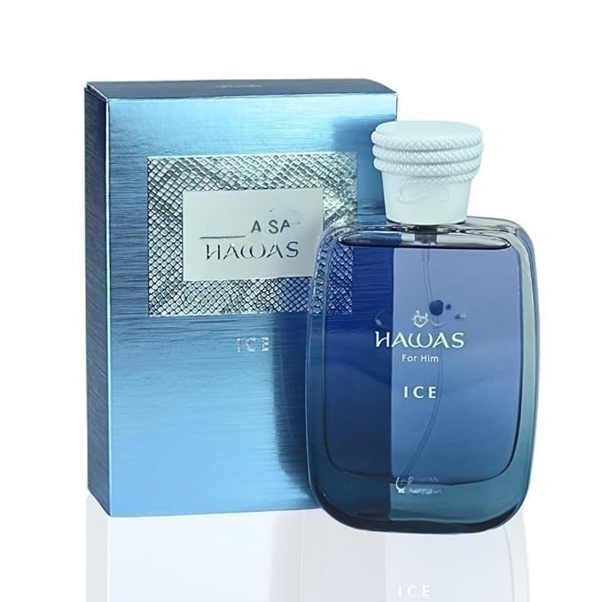 RWSEFK Hawas Ice For Him Eau De Parfum Cologne for Men, 100ml