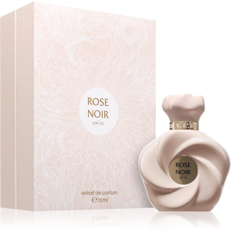 Ahmed Al Maghribi Rose Noir Extrait de Parfum Spray for Women, 2.53 oz