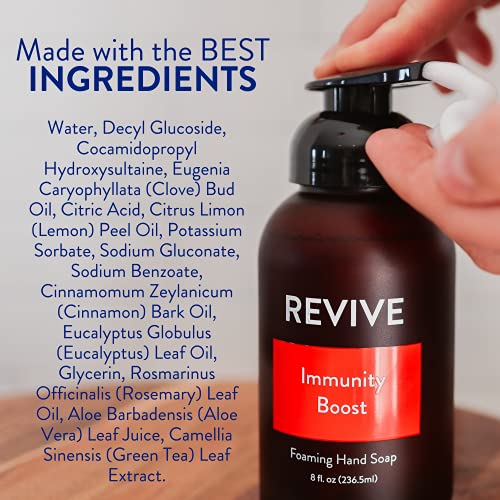 REVIVE Essential Oils Natural Foaming Hand Soap 2 Pack