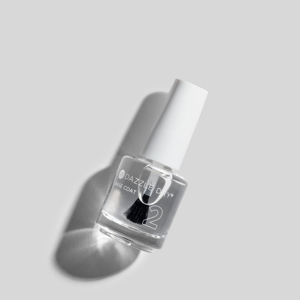 Dazzle Dry Base Coat Step 2 Clear Non-Toxic Nail Polish