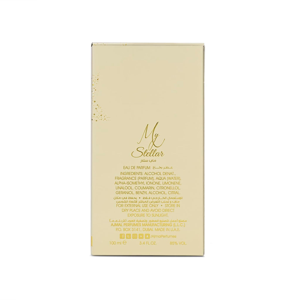 Ajmal My Stellar Eau de Parfum for Women 100 ML Musky Floral Fragrance